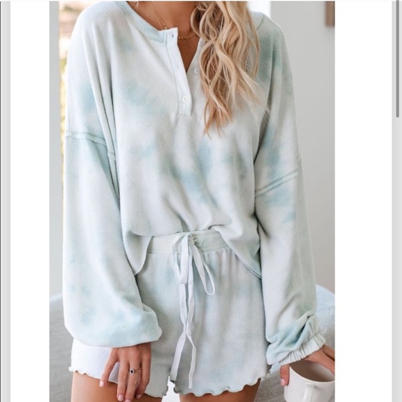 Tie Dye Pajama Set - Picture 2 of 6